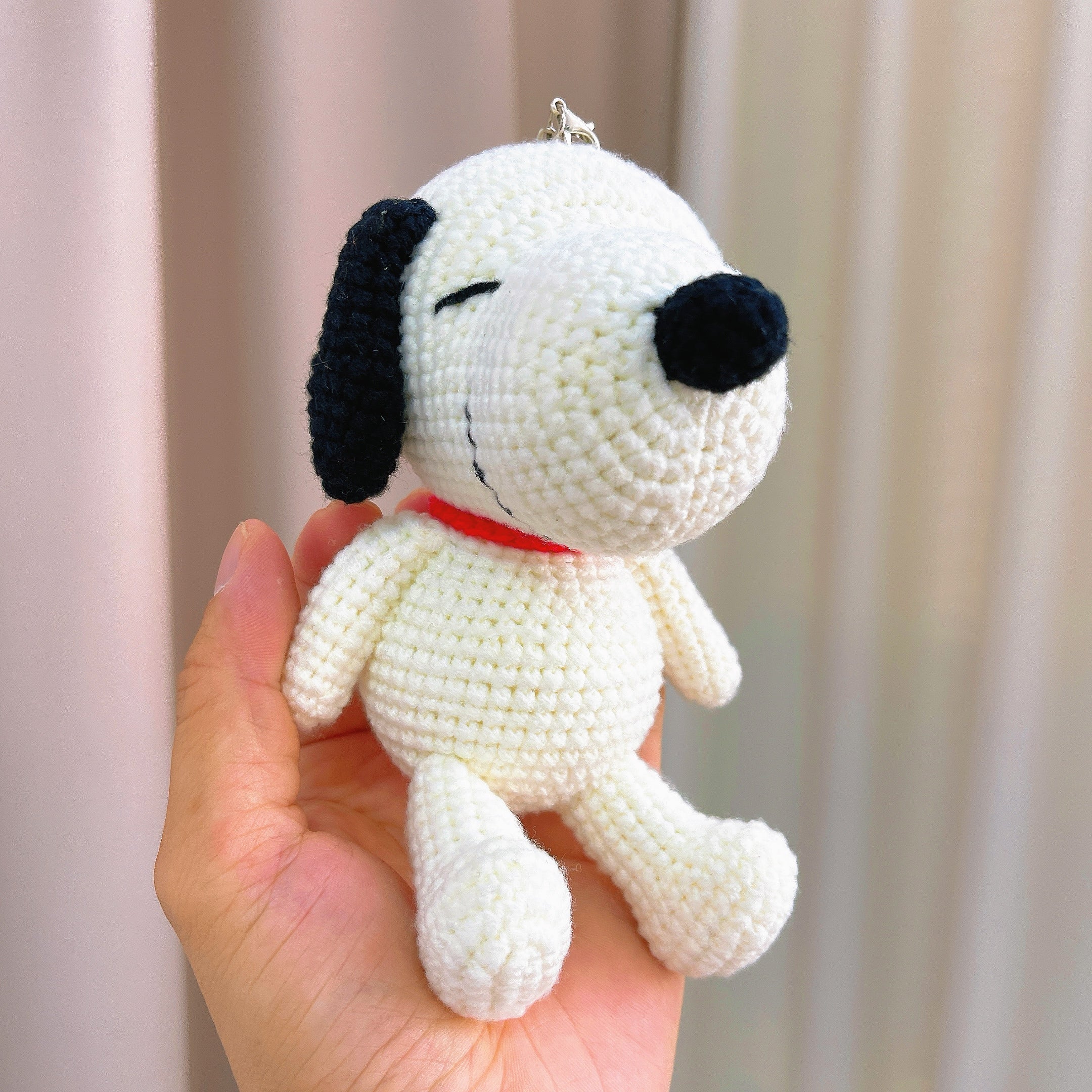 Handmade Crochet Doodle Dog Themed Flower Bouquet - Allergy-Friendly Gift, Morning Glory, Peanuts, Daisy, Yew, Lily, Gesang Flower, Tulip, and Daisy