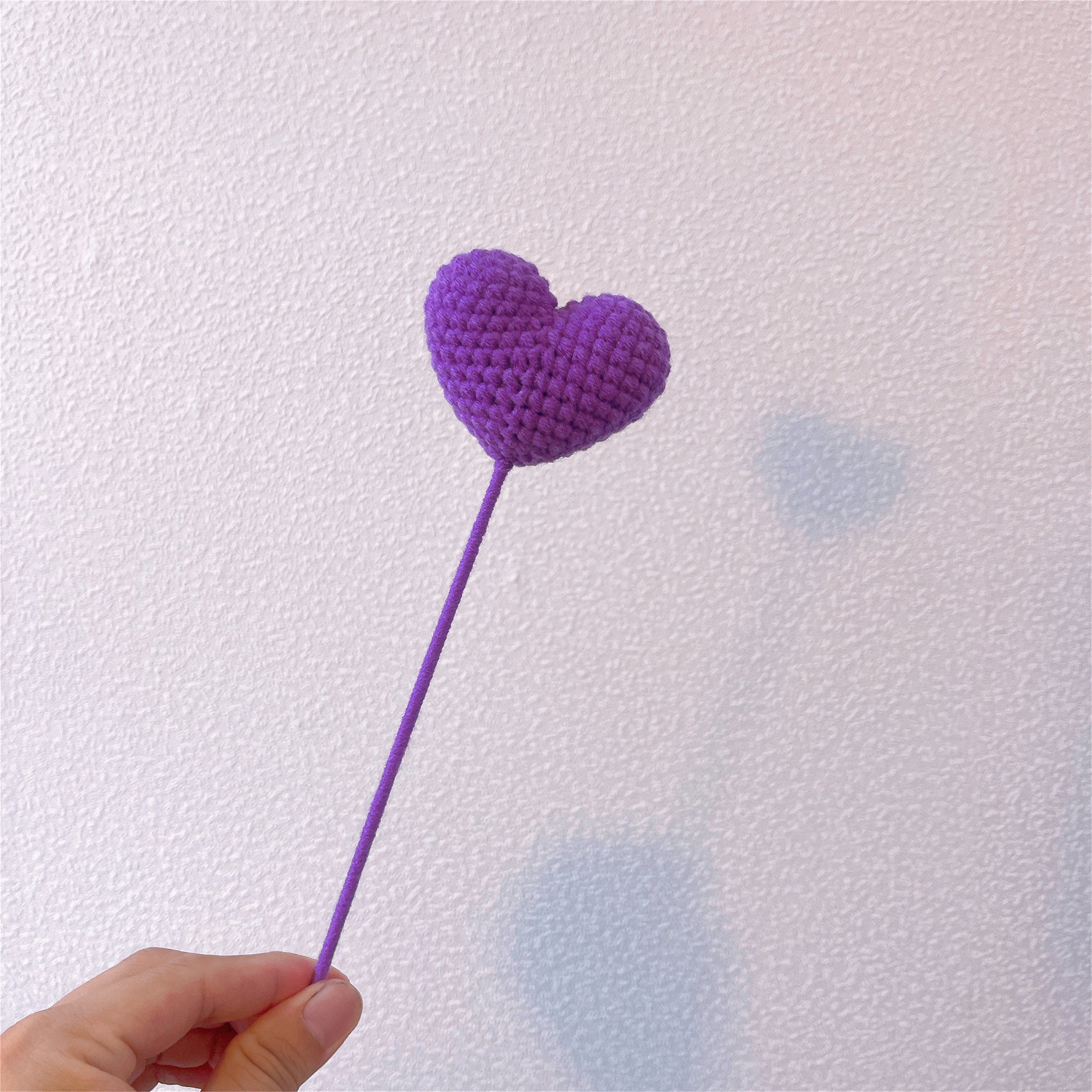 Handmade Crochet Purple Cat Theme Bouquet - Allergy-Friendly Floral Kuromi Gift for Birthdays, Anniversaries, and Special Occasions - Purple, Pink, and Black Decorative Arrangement