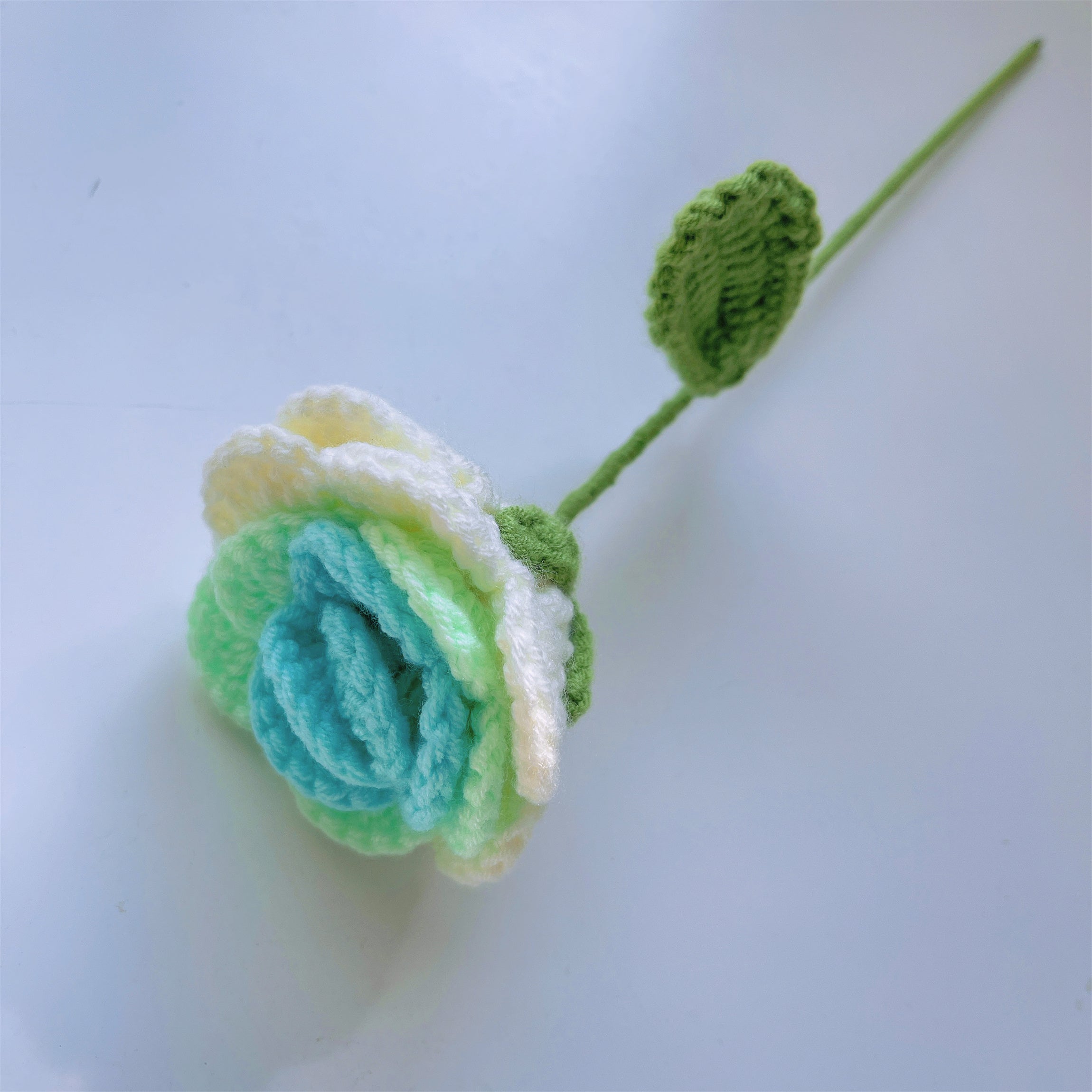 Handmade Crochet Future Cat Bouquet - Cosmos Roses Tulips Forget-Me-Nots - Customized Japanese Anime Allergy-Friendly Gift for Birthdays Anniversaries