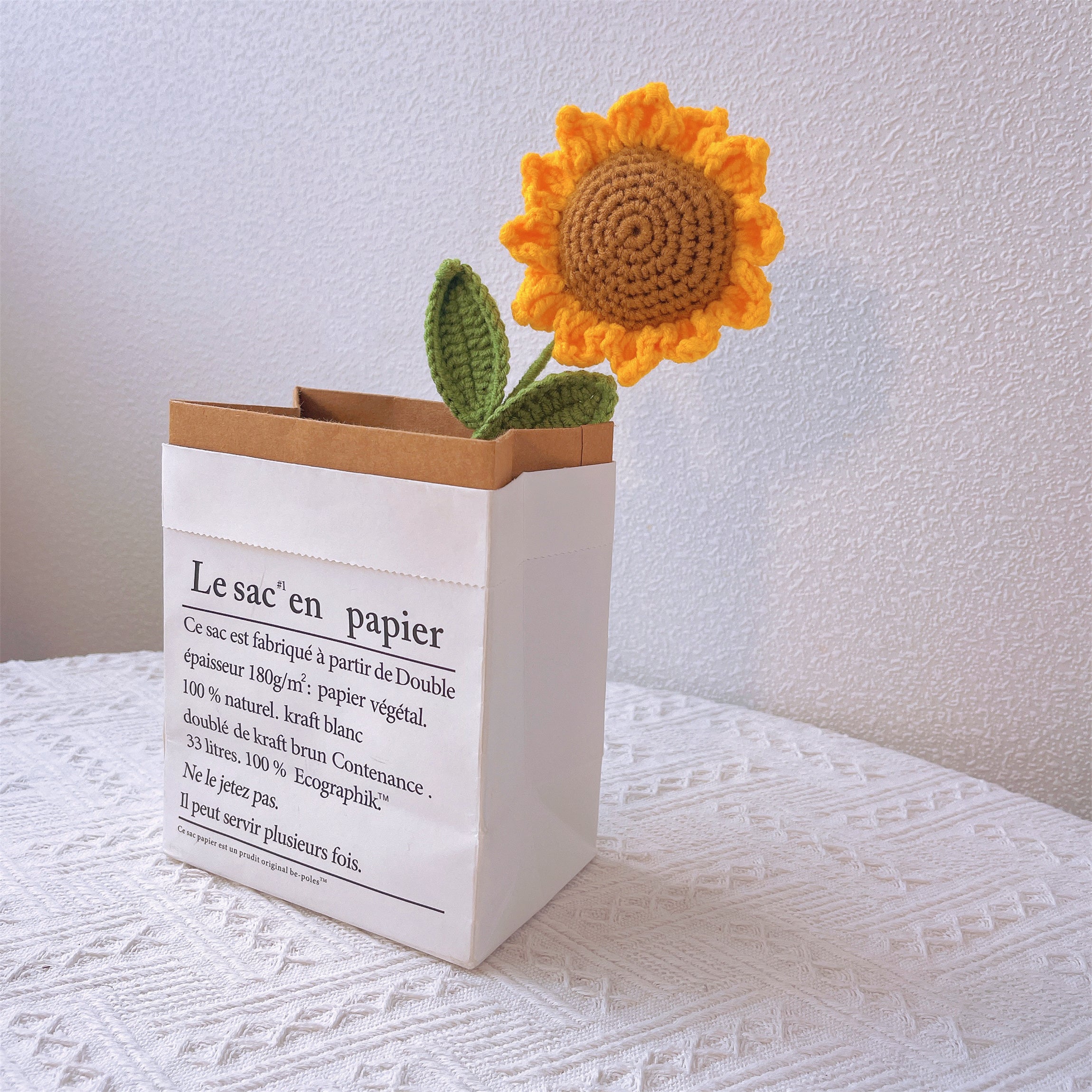 Blossoming Crochet Delight: A Bouquet of Sunflowers, Roses, Tulips, and More for Celebration, Confession, Apology, Cheerup