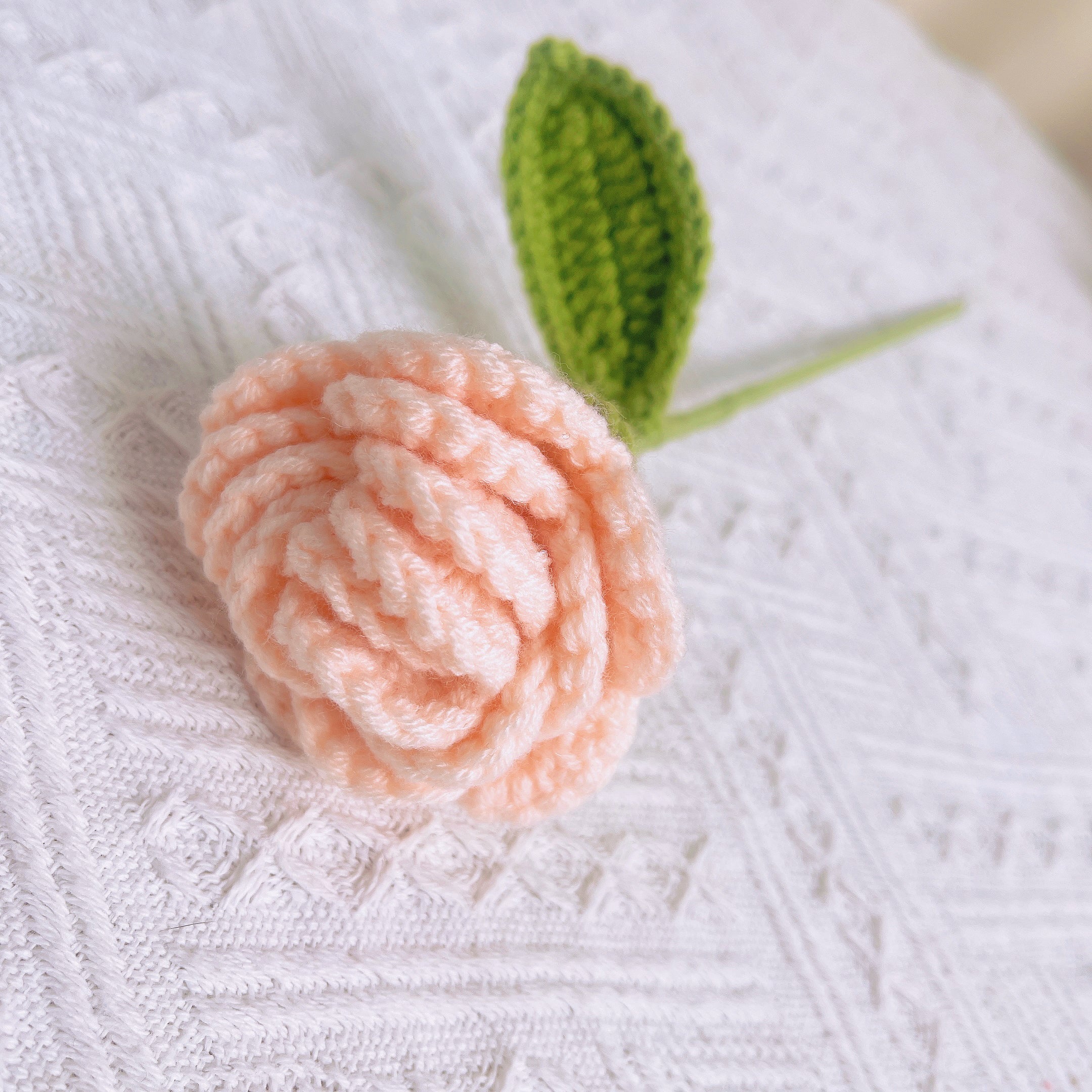 Handmade Crocheted Bear Theme Strawberry Flower Bouquet - Roses, Lily of the Valley, Calla Lilies, Tulips, Daisy – Customizable Birthdays Anniversaries Gifts