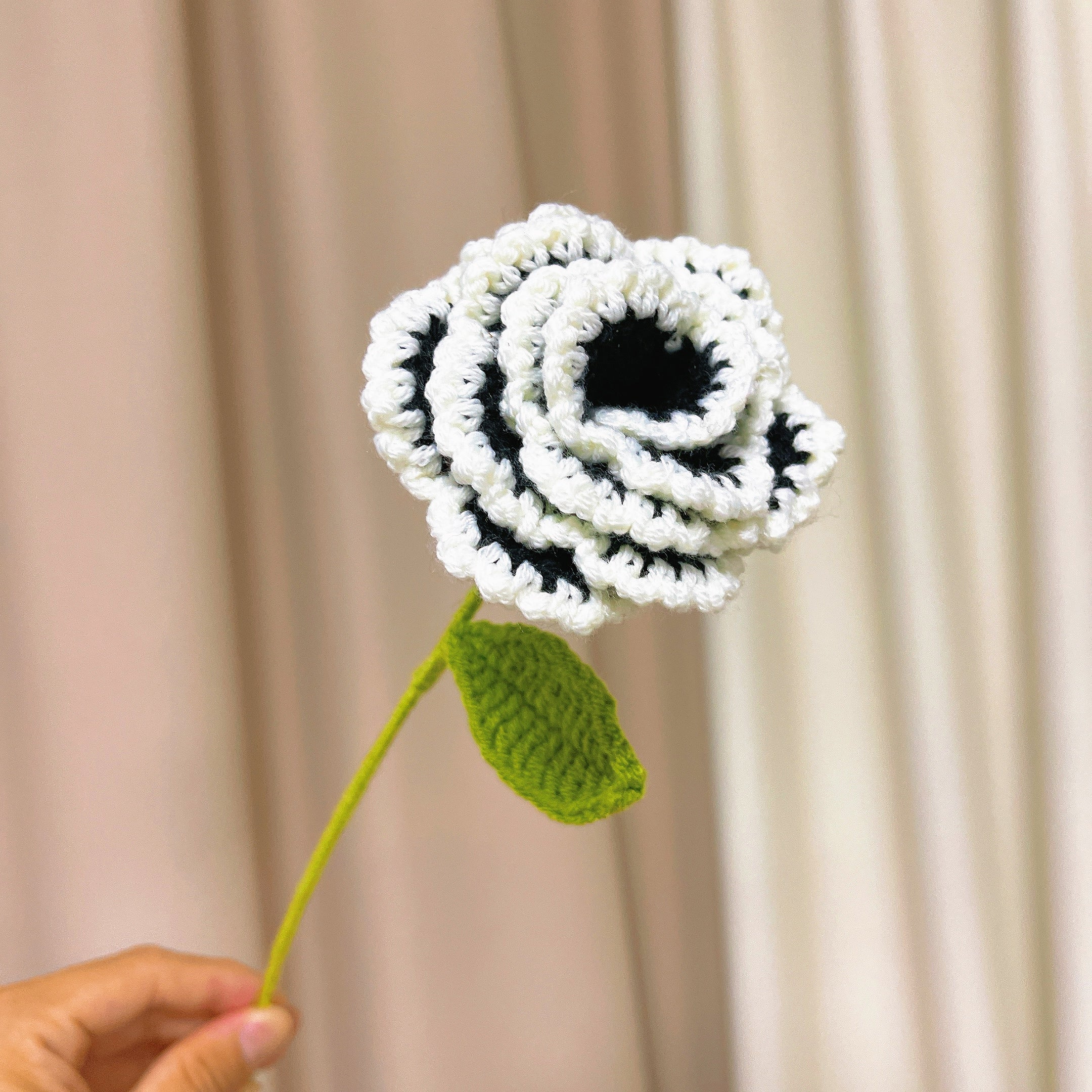 Handmade Crochet Purple Cat Theme Bouquet - Allergy-Friendly Floral Kuromi Gift for Birthdays, Anniversaries, and Special Occasions - Purple, Pink, and Black Decorative Arrangement