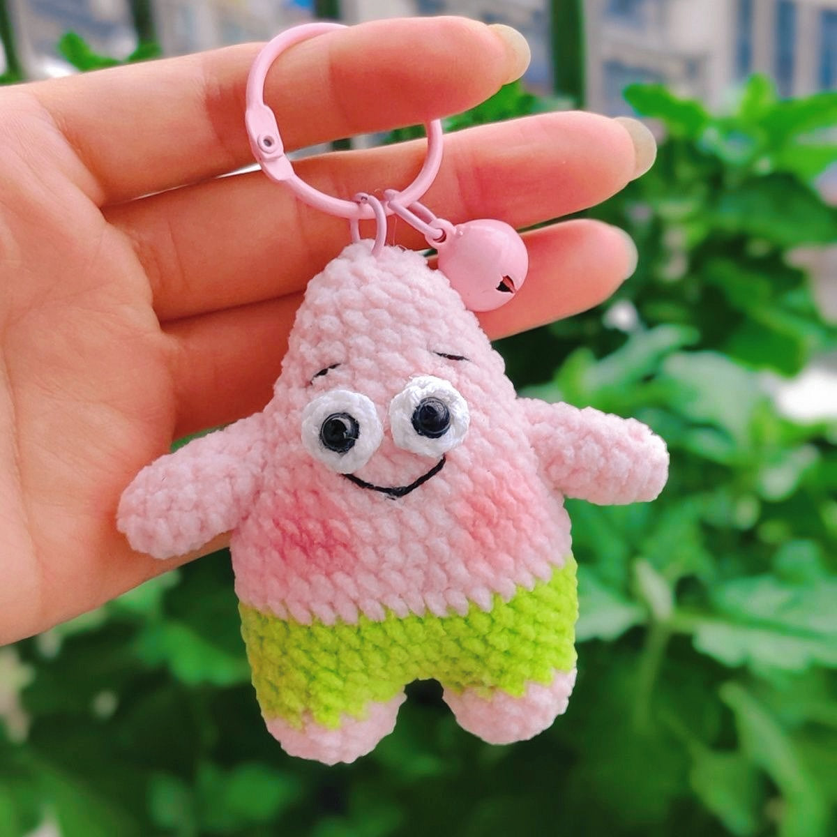 Handmade Patrick Star Themed Crochet Flower Bouquet - Calla Lily Tulip Carnation Rose – Customized Comics Floral Graduation