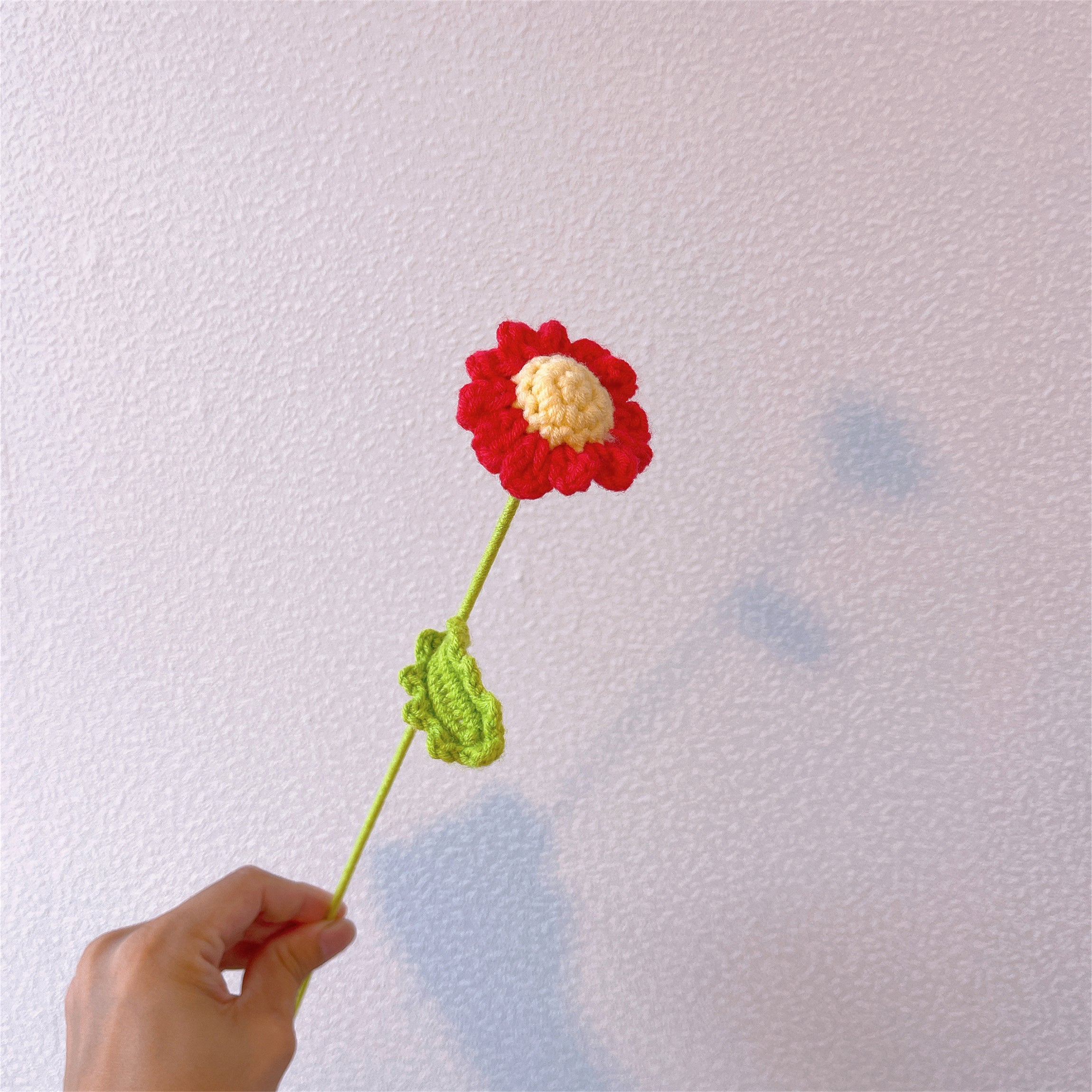 April Birth Month Blooms: Handcrafted Bouquet of 3 Daisies - Birthday Flower Celebrating Special Occasions