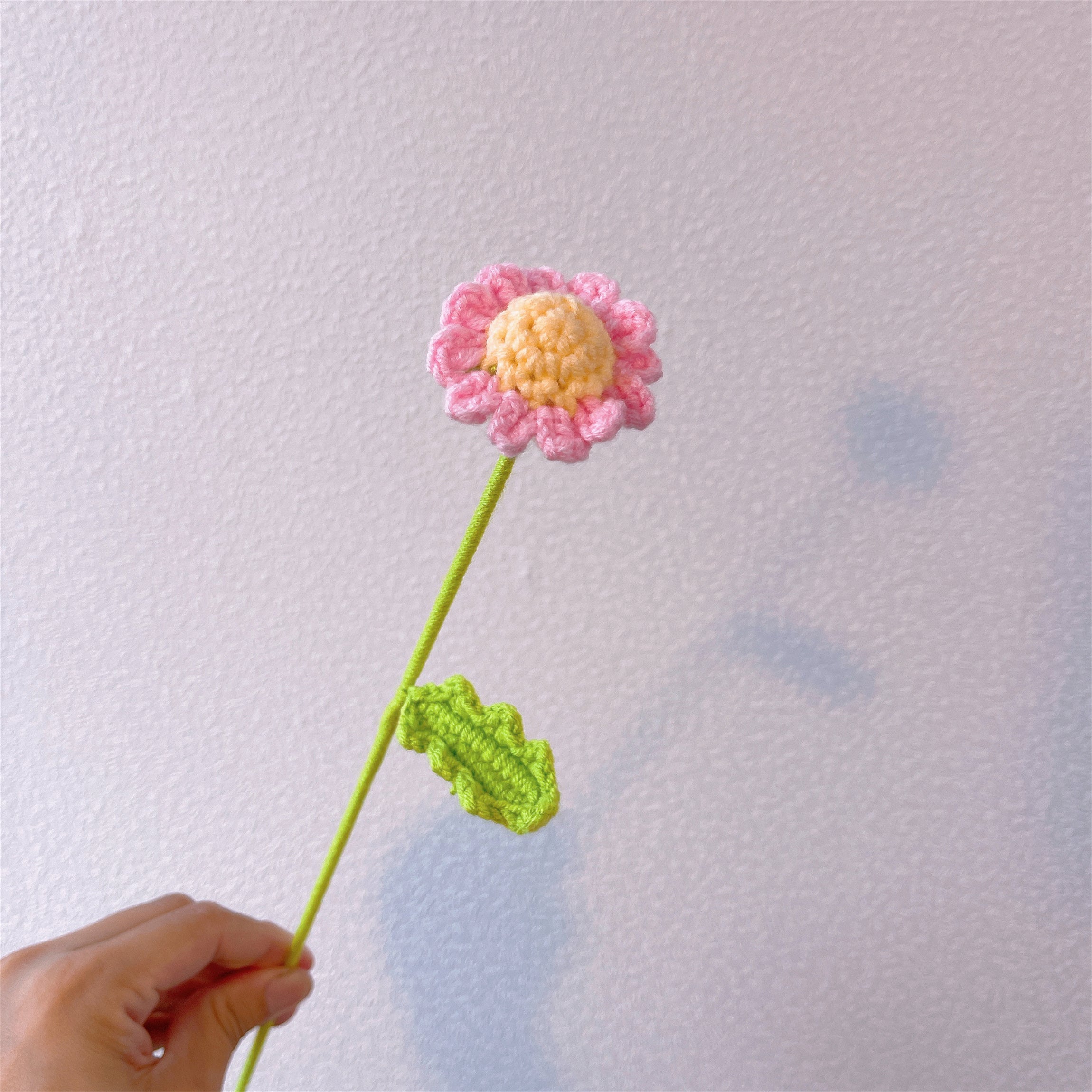 April Birth Month Blooms: Handcrafted Bouquet of 3 Daisies - Birthday Flower Celebrating Special Occasions