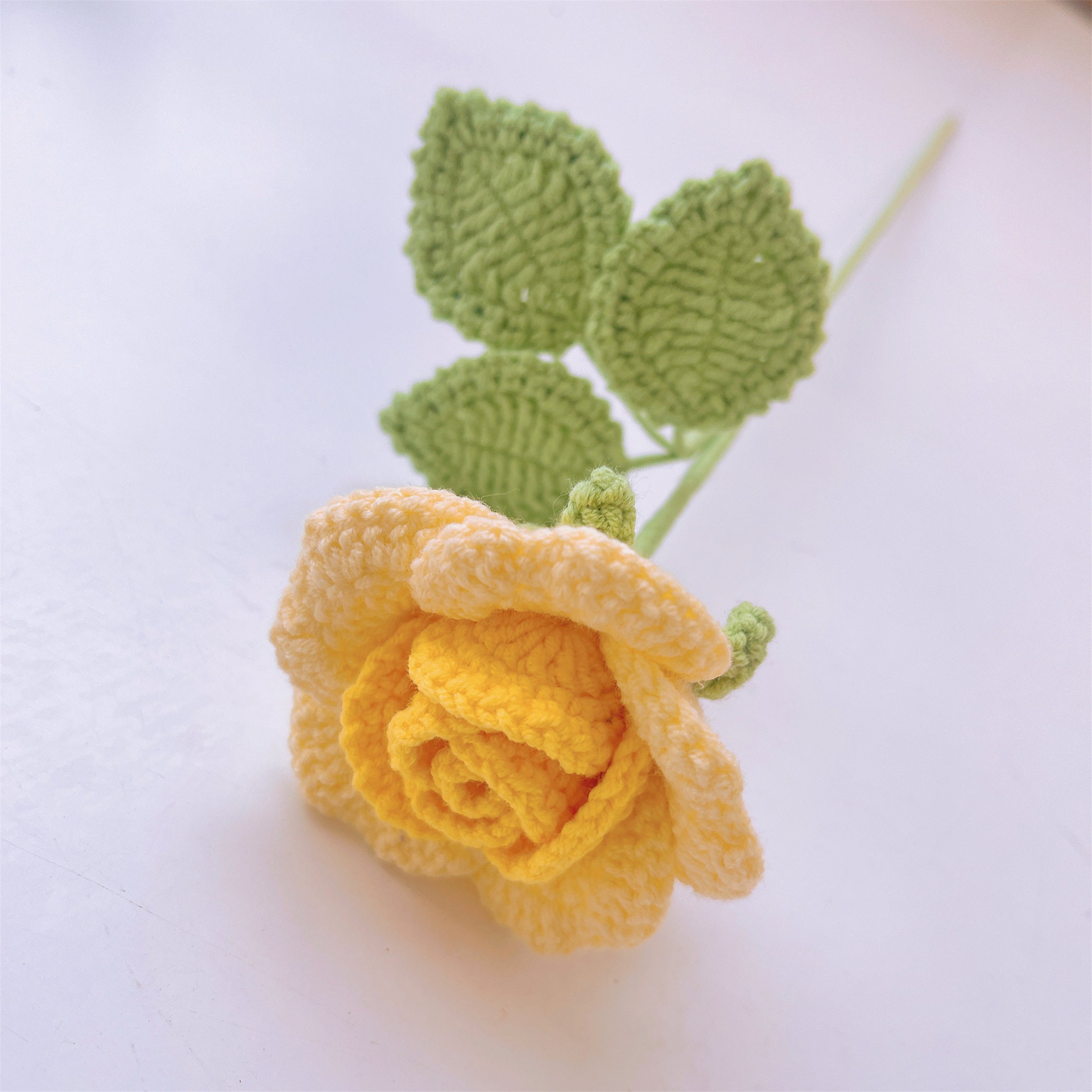 Handcrafted Bouquet of Large Sunflowers, White Lily of The Valley, White Chamomile, Yellow Roses, and White Baby's Breath - A Symbol of Joy, Purity, Love, Confession, Apology