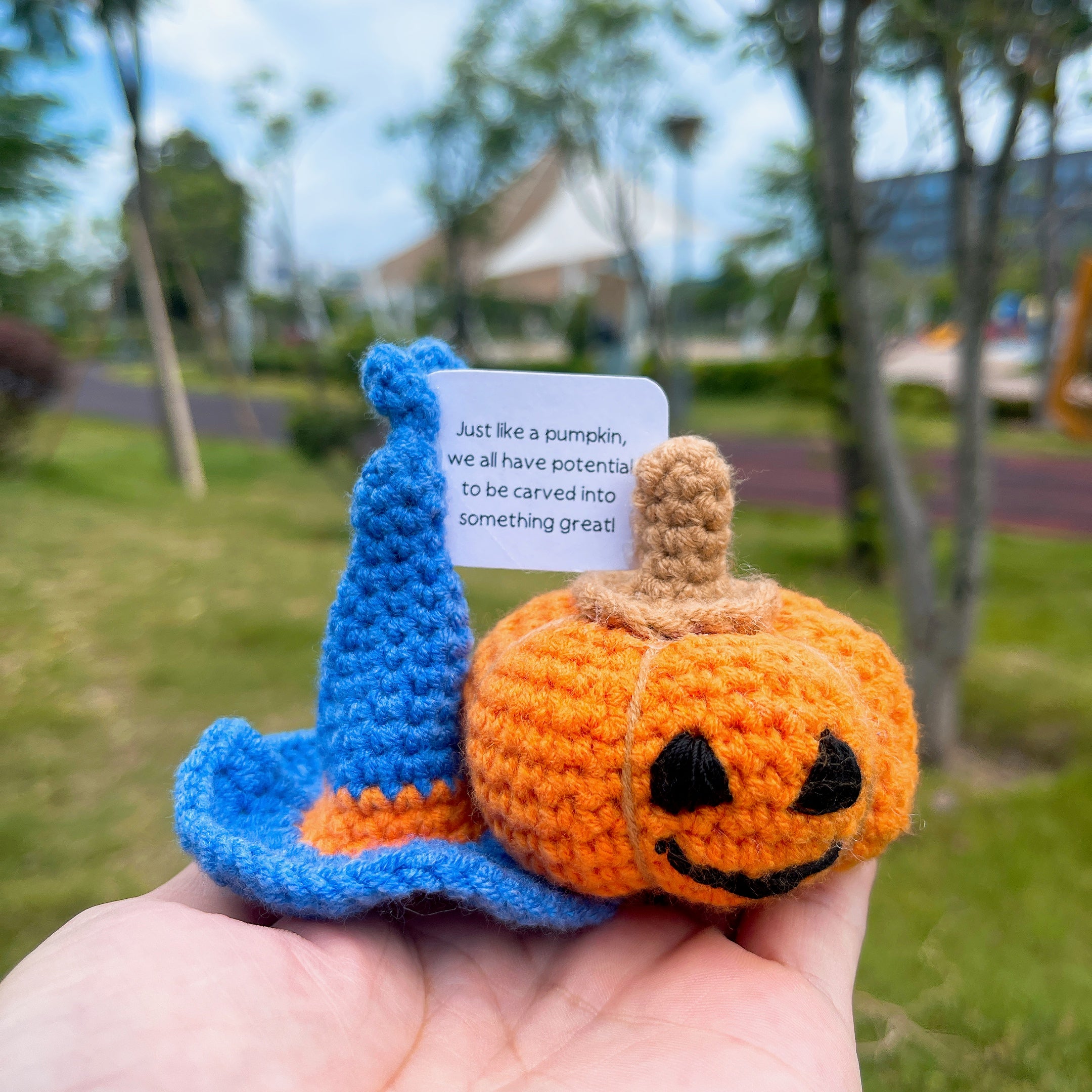 Emotional Support Positive Plushie for Home Decor (Custom / Personalized Text Available) - Zen Stone Positive Stone Pickles Stress Relief Stay Strong Recovery Gift