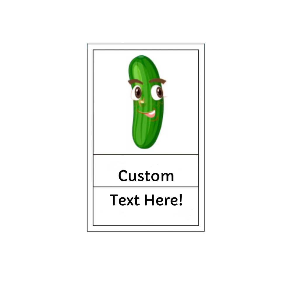 Custom Text Emotional Support Pickles for Bundle Set Get Well Handmade Positive Gift for Pickle Lover Stay Happy Motivated New Year Resolution Gift Exchange Family Giving