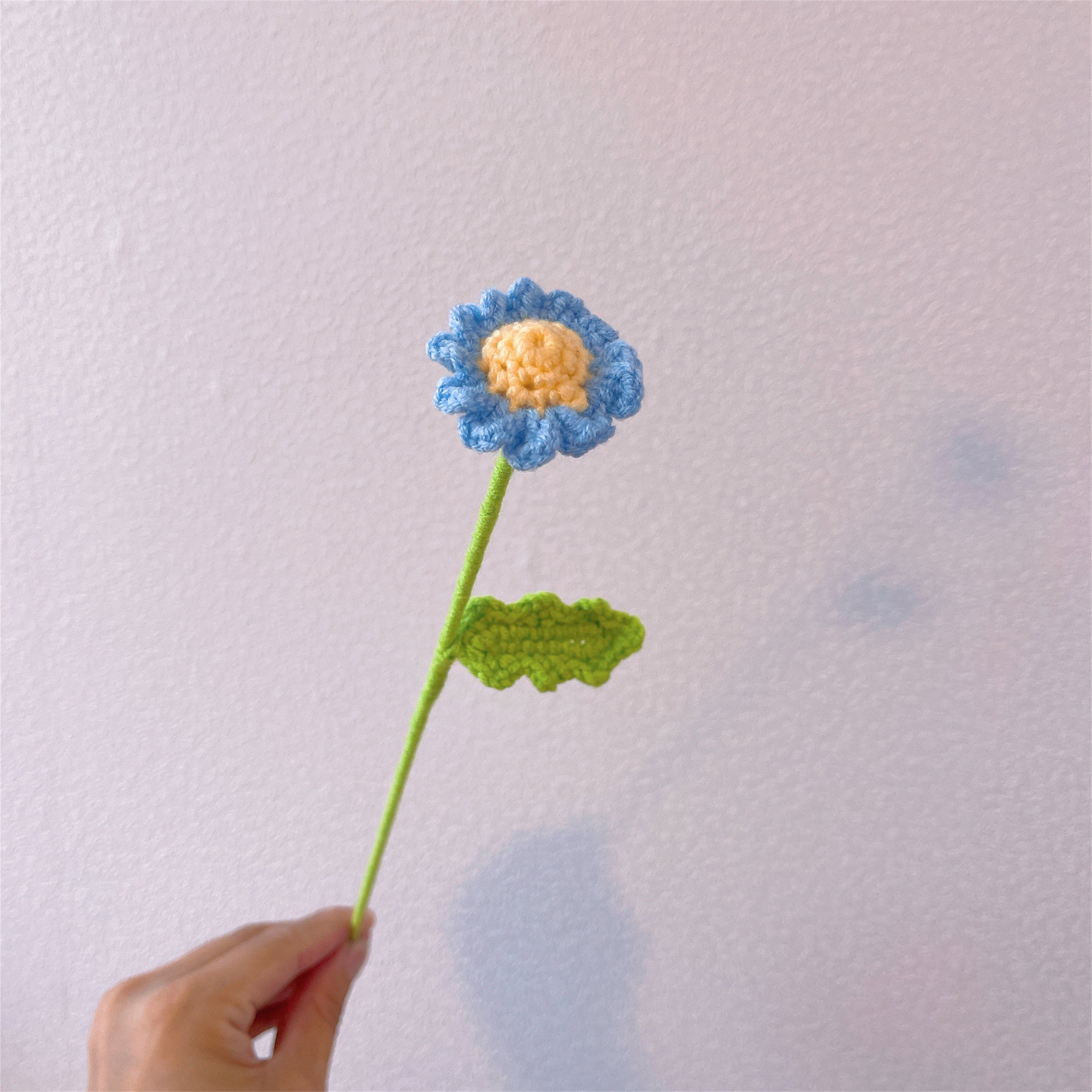 April Birth Month Blooms: Handcrafted Bouquet of 3 Daisies - Birthday Flower Celebrating Special Occasions