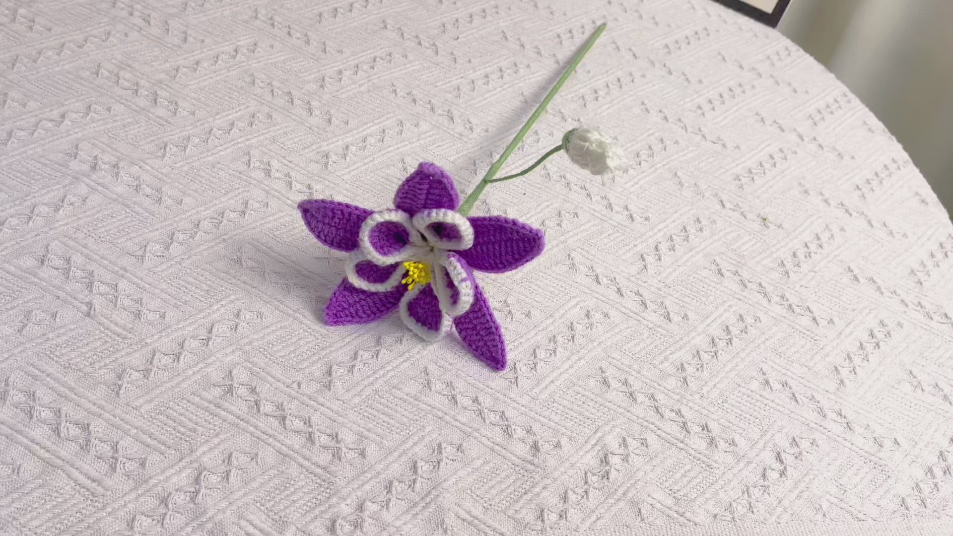 February Birth Month Handcrafted Bouquet of Purple Violets  - Ready to Gift Birthday Flower Arrangement